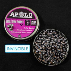 Apolo hollow point | .177 cal pellets |250 pcs