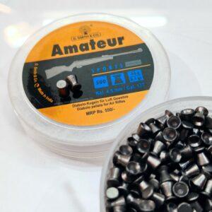 G Smith & Co. Amateur Flat Head Pellets 0.177 Cal (4.5mm) 500 pcs