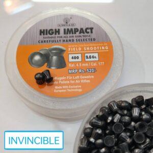 G Smith & Co High Impact 0.177(4.5mm), 9.6gr, Airgun Pellets