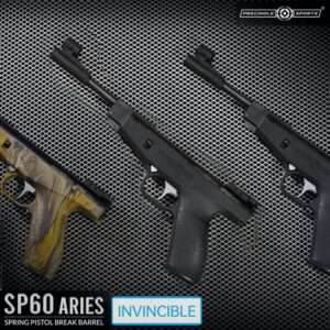 percihole SP60 Aries spring air pistol .177 cal (relaunched)