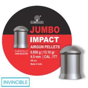 GSmith & Co. Jumbo Impact 0.177 (4.5mm) Round head, Airgun Pellets