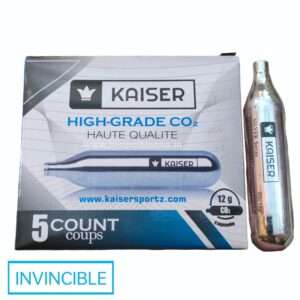 Kaiser 12g CO2 Cartridges (Cylinder) Pack of 5 Pcs