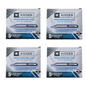 Kaiser 12g CO2 Cartridges (Cylinder) Pack of 10 Pcs