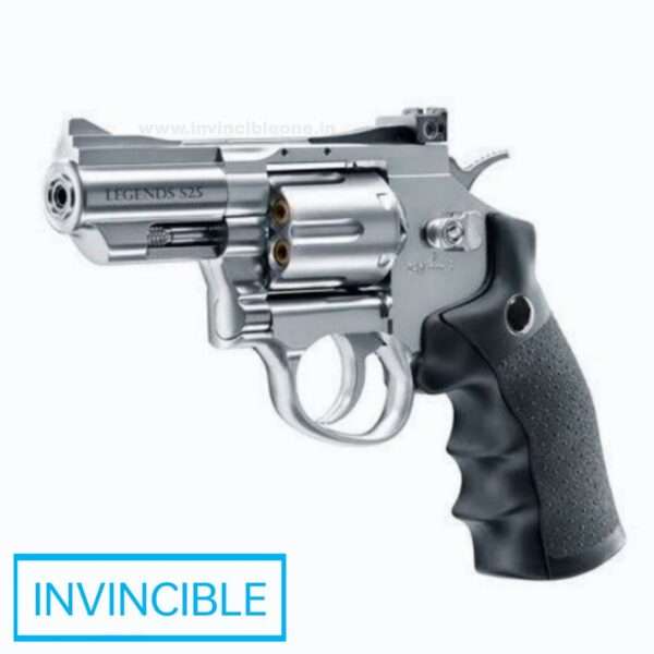 Legends S25 2.5 Inch Co2 Pellets .177Cal Air Revolver - Image 2