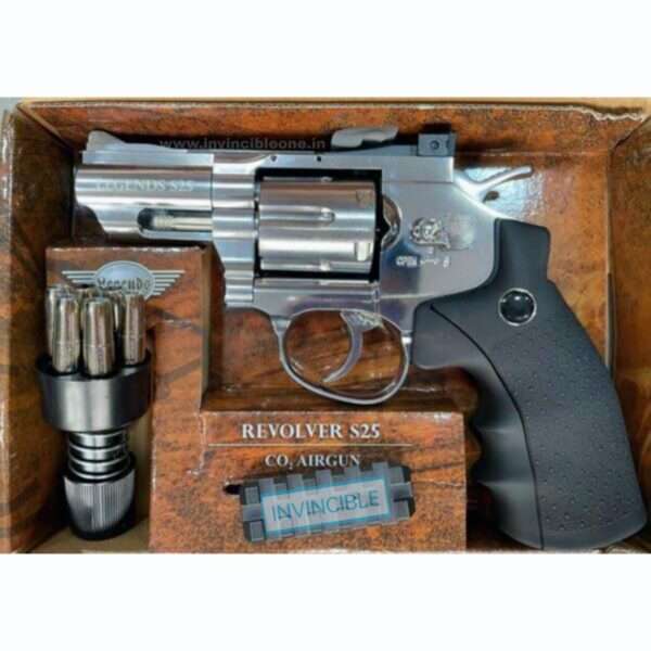 Legends S25 2.5 Inch Co2 Pellets .177Cal Air Revolver - Image 3