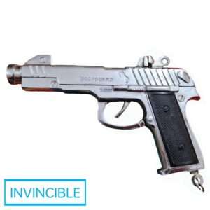 FULL METAL BODYGUARD SOUND CORK GUN+40 Sound cork (Chrome)(500g)