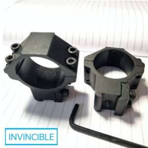 30mm scope mount | 11mm rail | double screw low profile | stop pin