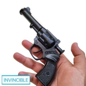 SOUND CORK REVOLVER GUN (FULL METAL BLACK)