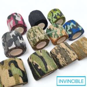 self adhesive camo bandage | air gun wrap camouflage tape stretchable