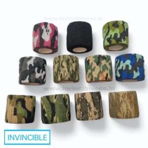 self adhesive camo bandage | air gun wrap camouflage tape stretchable