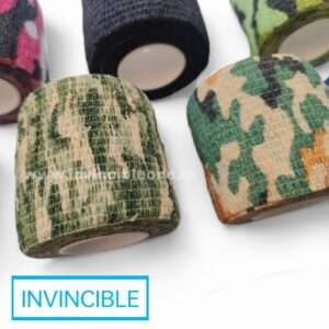 self adhesive blue camo bandage | air gun wrap camouflage tape stretchable