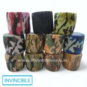 self adhesive camo bandage | air gun wrap camouflage tape stretchable