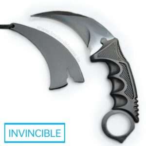 karambit knuckle knife – black colour