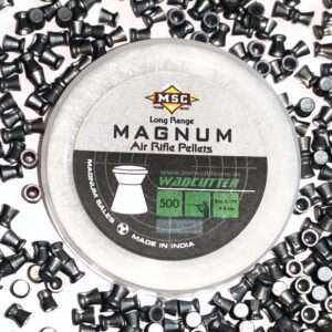 MSC Magnum air rifle pellets| .177 cal | 500 pcs | flat head