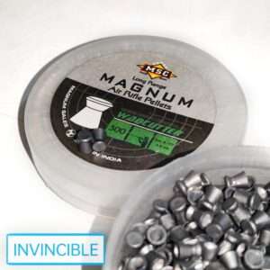 MSC Magnum air rifle pellets| .177 cal | 500 pcs | flat head