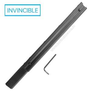 Extra Long 24 Slots 10.5″/ 260mm – 11mm Dovetail Rail to 21mm Picatinny Weaver Rail Adapter