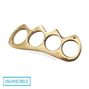 Brass knuckle punch