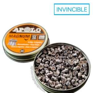 Apolo Magnum .177cal / 4.5mm 8.2gr (0.53g) Pointed Airgun Pellets – 250pcs