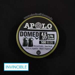 Apolo domed pellets 11 grain .177 cal 500 pcs