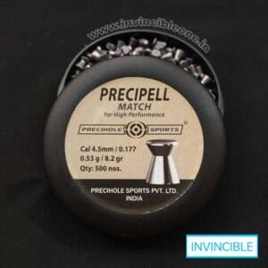 Precipell Match flat Head Pellets (0.177Cal/4.5mm)(500 nos.)