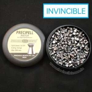 Precipell Match flat Head Pellets (0.177Cal/4.5mm)(500 nos.)