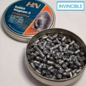 H&N RABBIT MAGNUM II .177 CAL, 15.74 GRAINS, CYLINDRICAL WITH ROUND NOSE, 200CT