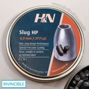 H&N Slug HP, .177 Cal., 10 Grains, Hollowpoint, 400 QTY