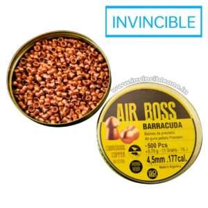 Air Boss Barracuda 0.177 Cal (4.5mm) Airgun Pellets 11gr – 0.70g, 500pcs