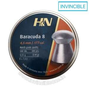 H&n baracuda 8 pellets .177 cal 8.44 grain