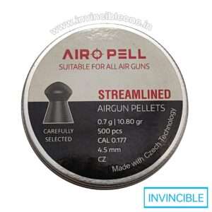 Airo pell streamlined airgun pellets 10.80 grain