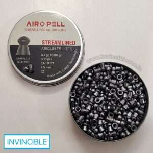 Airo pell streamlined airgun pellets 10.80 grain