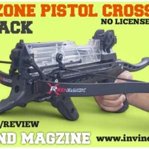 Hori-zone redback 80 lbs pistol crossbow with 5 round magzine