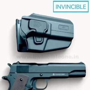 GUN & FLOWER Universal OWB Auto Lock Holster for Glock, Colt 1911, Beretta & Webley 1911