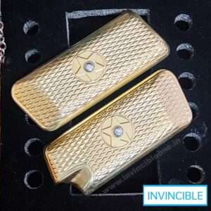METAL ENGRAVED GRIP FOR .30 Bore PISTOL | BRASS HANDICRAFTED
