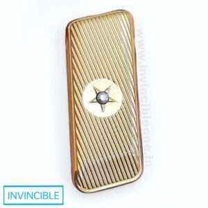 METAL ENGRAVED GRIP FOR .30 Bore PISTOL | BRASS HANDICRAFTED