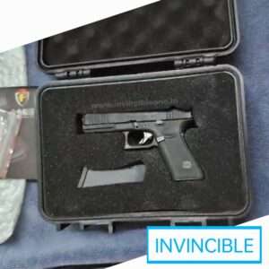 Half Size Miniature glock 17 gen 5 fully functional replica shells ejecting toy gun | full black metal replica