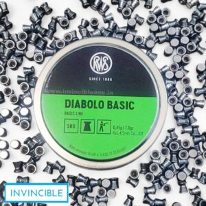 Rws Diabolo Basic Flat Head .177 Cal / 500 Pcs