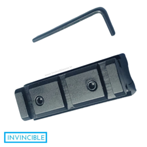 Scope rail mount 11mm to 11mm/21mm rail converter/raiser