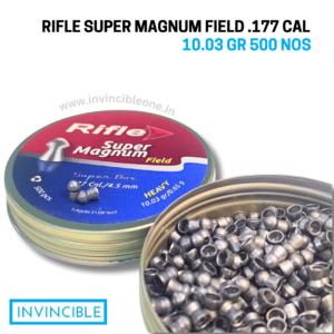 Rifle Super Magnum Field Pellets .177 Cal – 10.03 Grain (500 Count)