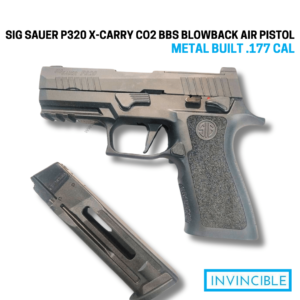 Sig sauer P320 X-carry CO2 bbs blowback air pistol metal built .177 cal