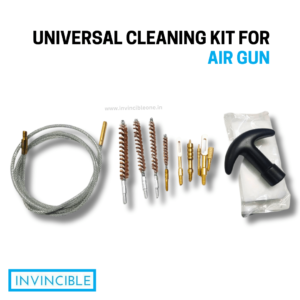 Universal cleaning kit for air gun with flex rod