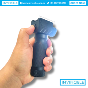 Foregrip with powerful flashlight | metal built | 21mm rail adaptor