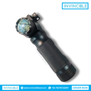 Foregrip with powerful flashlight | metal built | 21mm rail adaptor