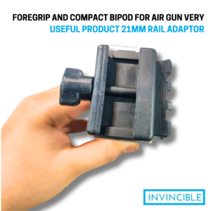 Foregrip and compact bipod for air gun very useful product | 21mm rail adaptor