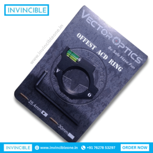 Scope Bubble Level Mount – Offset Anti‑Cant Level for Scopes