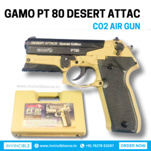 Gamo PT-80 Desert Attack Pellets CO2 Air Pistol .177 Cal