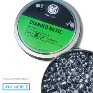 Rws Diabolo Basic Flat Head .177 Cal / 500 Pcs