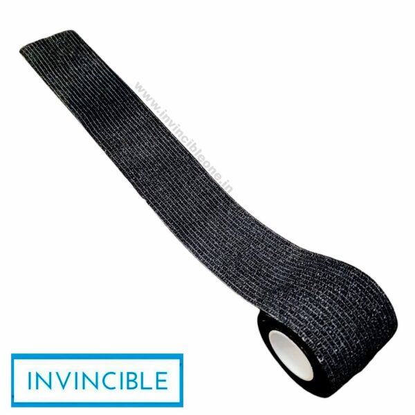 self adhesive black camo bandage | air gun wrap camouflage tape stretchable