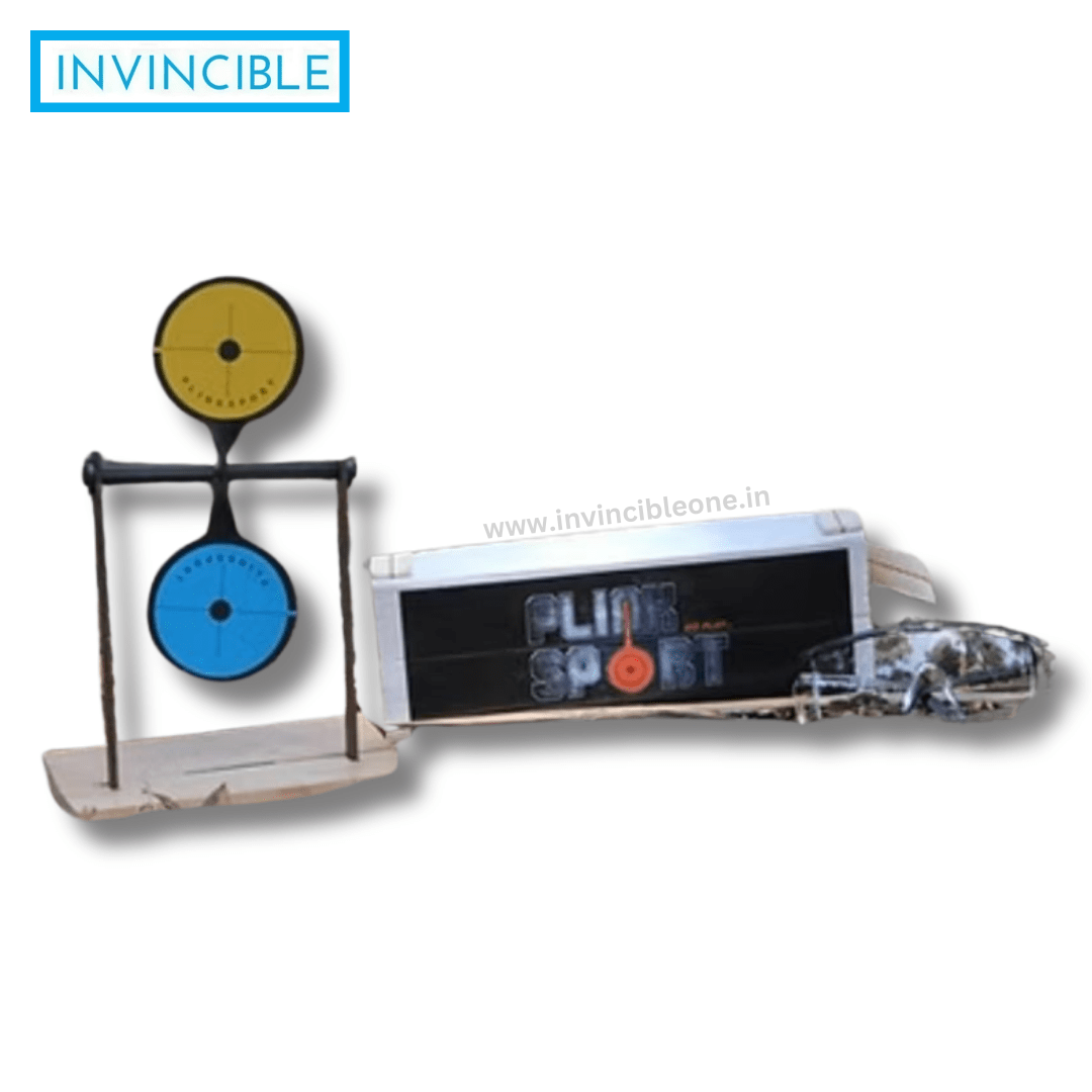 Plink Sports Floor Flipper Compact Metal Rotating Target for Practice - Image 2