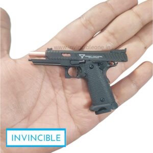 Miniature Tactical Pit Viper Shell-Ejecting Replica Gun – Fully Functional keychain Model